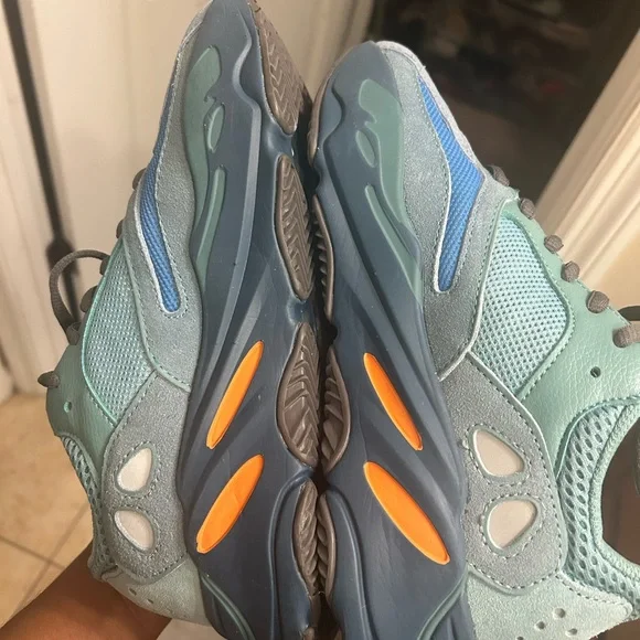 adidas gazelle silver green womens Adidas Yeezy Boost 700 Faded Azure main image 0